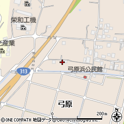 鳥取県東伯郡北栄町弓原533-6周辺の地図