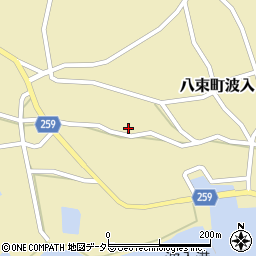 島根県松江市八束町波入363周辺の地図