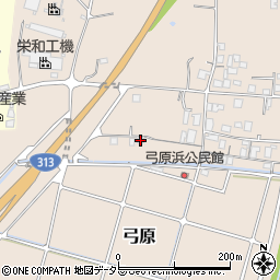 鳥取県東伯郡北栄町弓原533-9周辺の地図