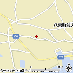 島根県松江市八束町波入362周辺の地図