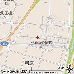 鳥取県東伯郡北栄町弓原597周辺の地図