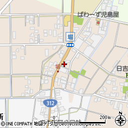 兵庫県豊岡市日高町堀240-1周辺の地図