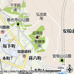 広福寺周辺の地図