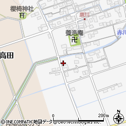 滋賀県長浜市高月町唐川462周辺の地図