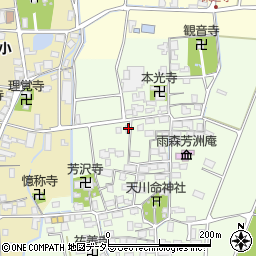 滋賀県長浜市高月町雨森1631周辺の地図