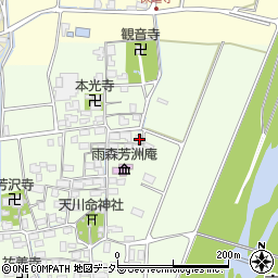 滋賀県長浜市高月町雨森1157周辺の地図