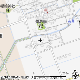 滋賀県長浜市高月町唐川471周辺の地図