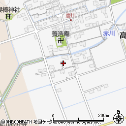 滋賀県長浜市高月町唐川474周辺の地図