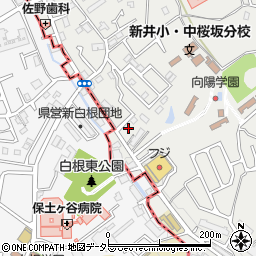 神奈川県横浜市保土ケ谷区新井町602周辺の地図