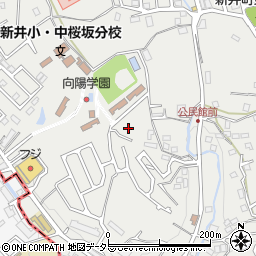 神奈川県横浜市保土ケ谷区新井町周辺の地図