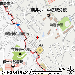 神奈川県横浜市保土ケ谷区新井町584周辺の地図
