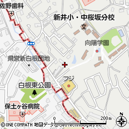 神奈川県横浜市保土ケ谷区新井町584周辺の地図