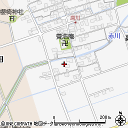 滋賀県長浜市高月町唐川472周辺の地図