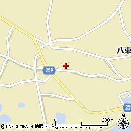 島根県松江市八束町波入312周辺の地図
