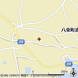 島根県松江市八束町波入349周辺の地図