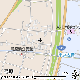 鳥取県東伯郡北栄町弓原639-2周辺の地図