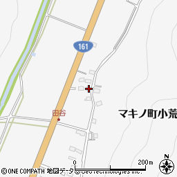 滋賀県高島市マキノ町小荒路324周辺の地図
