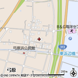 鳥取県東伯郡北栄町弓原630周辺の地図