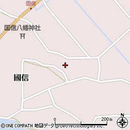 鳥取県西伯郡大山町國信324周辺の地図