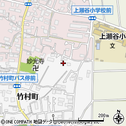 神奈川県横浜市瀬谷区竹村町9-8周辺の地図