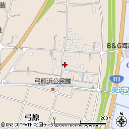 鳥取県東伯郡北栄町弓原613周辺の地図