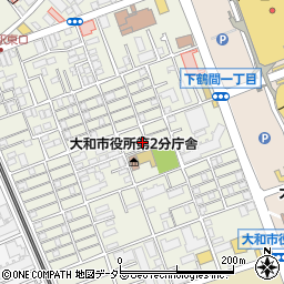 アパートメント鶴間周辺の地図