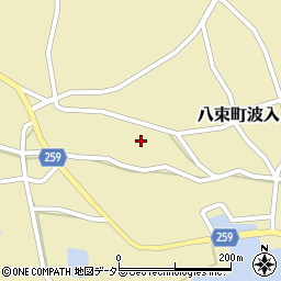 島根県松江市八束町波入369周辺の地図