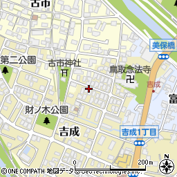 鳥取県鳥取市吉成周辺の地図