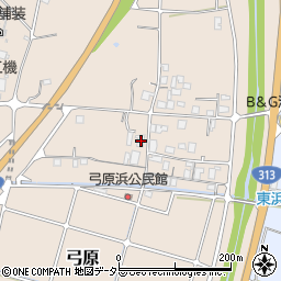 鳥取県東伯郡北栄町弓原605周辺の地図