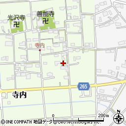 岐阜県揖斐郡大野町寺内周辺の地図