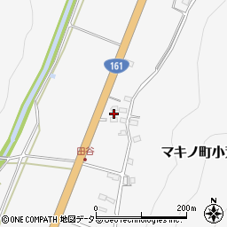 滋賀県高島市マキノ町小荒路322周辺の地図