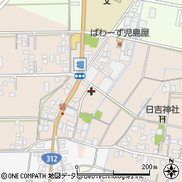 兵庫県豊岡市日高町堀306周辺の地図