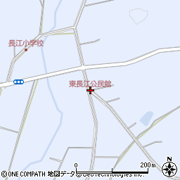 東長江公民館周辺の地図
