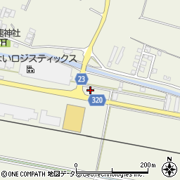 鳥取県東伯郡北栄町西園133周辺の地図