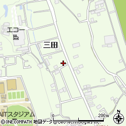 神奈川県厚木市三田2984周辺の地図