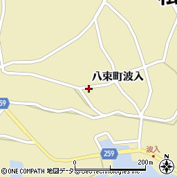 島根県松江市八束町波入383周辺の地図