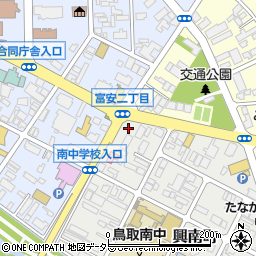 ローソン鳥取興南町店周辺の地図
