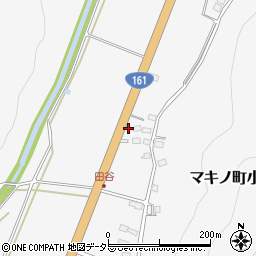 滋賀県高島市マキノ町小荒路318周辺の地図