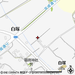 千葉県市原市白塚416周辺の地図
