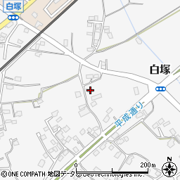 千葉県市原市白塚243周辺の地図