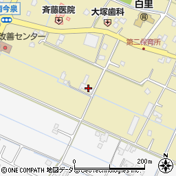 千葉県大網白里市南今泉157周辺の地図