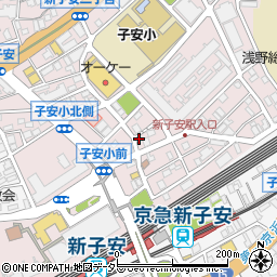 オータムリーフ横浜周辺の地図