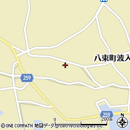 島根県松江市八束町波入359周辺の地図