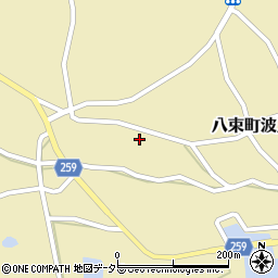 島根県松江市八束町波入358周辺の地図