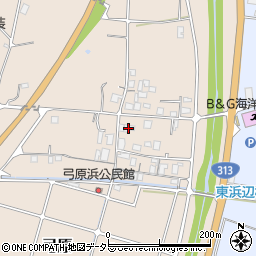 鳥取県東伯郡北栄町弓原612周辺の地図