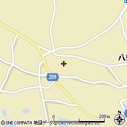 島根県松江市八束町波入313周辺の地図