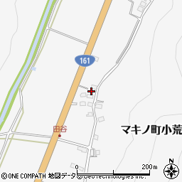 滋賀県高島市マキノ町小荒路323周辺の地図