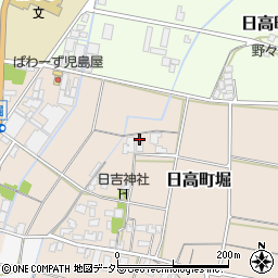 兵庫県豊岡市日高町堀492周辺の地図