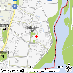岐阜県岐阜市中屋東周辺の地図