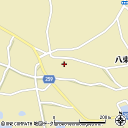 島根県松江市八束町波入317周辺の地図